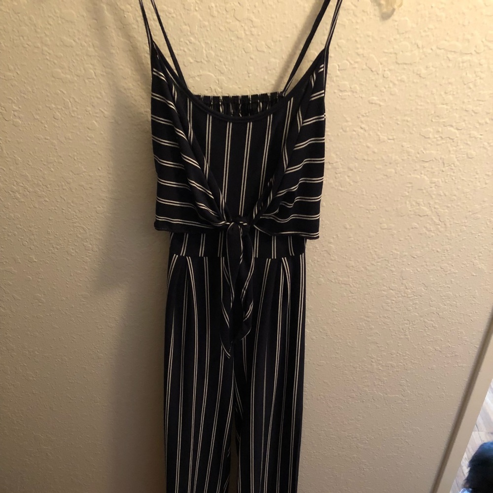 Vertical Stripes Jumpsuit